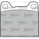 540022 VALEO Комплект тормозных колодок, дисковый тормоз