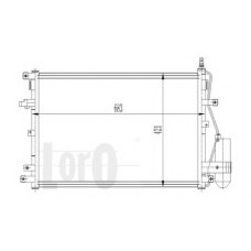 052-016-0005 LORO Конденсатор, кондиционер
