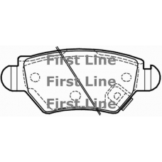 FBP3315 FIRST LINE Комплект тормозных колодок, дисковый тормоз