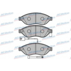 AC845481D AC Delco Комплект тормозных колодок, дисковый тормоз