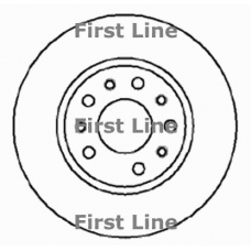 FBD1049 FIRST LINE Тормозной диск