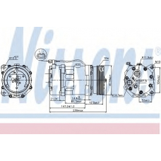 89118 NISSENS Компрессор, кондиционер