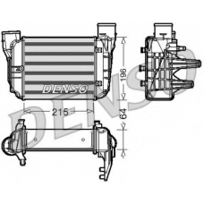 DIT02002 DENSO Интеркулер