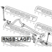 RNSB-LAGF FEBEST Опора, стабилизатор