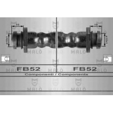 80118 Malo Тормозной шланг