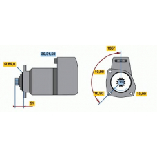 0 001 416 031 BOSCH Стартер