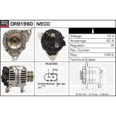 DRB1960 DELCO REMY Генератор