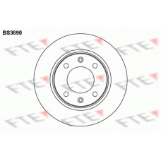 BS3690 FTE Тормозной диск