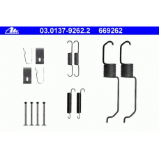03.0137-9262.2 ATE Комплектующие, тормозная колодка