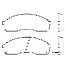 23649 162  0 5 T4047 TEXTAR Колодки тормозные