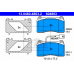 13.0460-4803.2 ATE Комплект тормозных колодок, дисковый тормоз