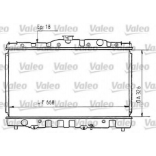 730469 VALEO Радиатор, охлаждение двигателя