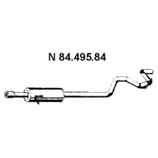 84.495.84 EBERSPACHER Глушитель выхлопных газов конечный