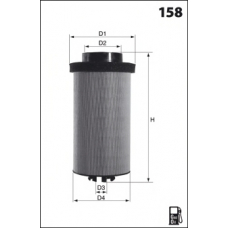 ELG5543 MECAFILTER Топливный фильтр