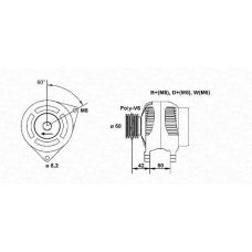 943346147010 MAGNETI MARELLI Генератор