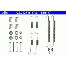 03.0137-9147.2 ATE Комплектующие, тормозная колодка