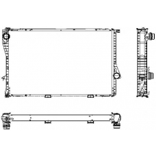 2108904 BEHR Radiator