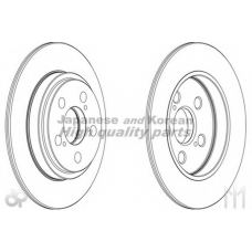 0993-5602 ASHUKI Тормозной диск
