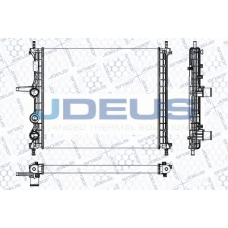 RA0110960 JDEUS Радиатор, охлаждение двигателя