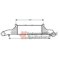 30004295 VAN WEZEL Интеркулер