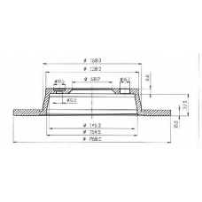 BDC4627 QUINTON HAZELL Тормозной диск