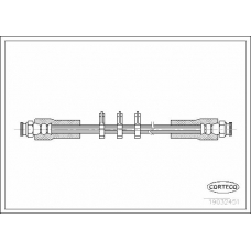 19032451 CORTECO Тормозной шланг