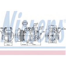 89304 NISSENS Компрессор, кондиционер