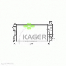 31-1442 KAGER Радиатор, охлаждение двигателя
