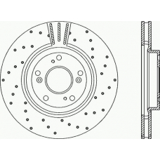 BDRS2209.25 OPEN PARTS Тормозной диск