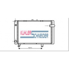 0706801 KUHLER SCHNEIDER Радиатор, охлаждение двигател