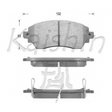FK2194 KAISHIN Комплект тормозных колодок, дисковый тормоз