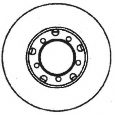 561135BC BENDIX Тормозной диск