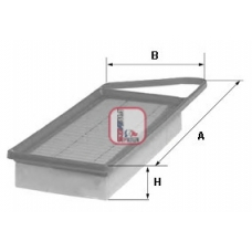 S 3311 A SOFIMA Воздушный фильтр