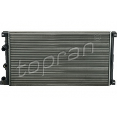 208 205 TOPRAN Радиатор, охлаждение двигателя
