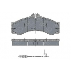 SP 132 SCT Комплект тормозных колодок, дисковый тормоз