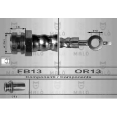 8697 Malo Тормозной шланг
