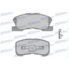 AC798181D AC Delco Комплект тормозных колодок, дисковый тормоз