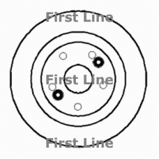 FBD094 FIRST LINE Тормозной диск