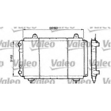 730004 VALEO Радиатор, охлаждение двигателя