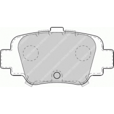 FDB992 FERODO Комплект тормозных колодок, дисковый тормоз