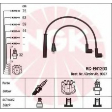 9027 NGK Комплект проводов зажигания