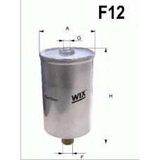 WF8054 QUINTON HAZELL Фильтр топливный