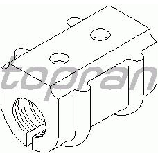720 445 TOPRAN Опора, стабилизатор