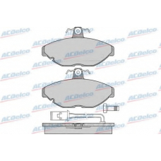 AC058236D AC Delco Комплект тормозных колодок, дисковый тормоз