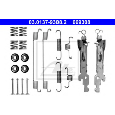 03.0137-9308.2 ATE Комплектующие, тормозная колодка