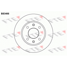 BS3468 FTE Тормозной диск