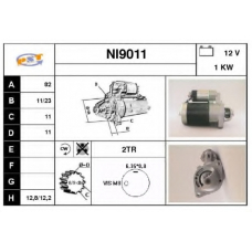 NI9011 SNRA Стартер