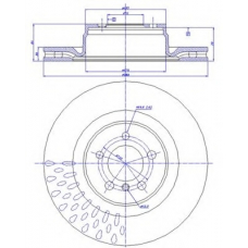 142.1395 CAR Тормозной диск
