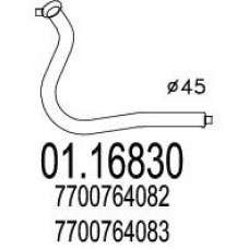 01.16830 MTS Труба выхлопного газа
