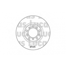 DF1575 TRW Тормозной диск
